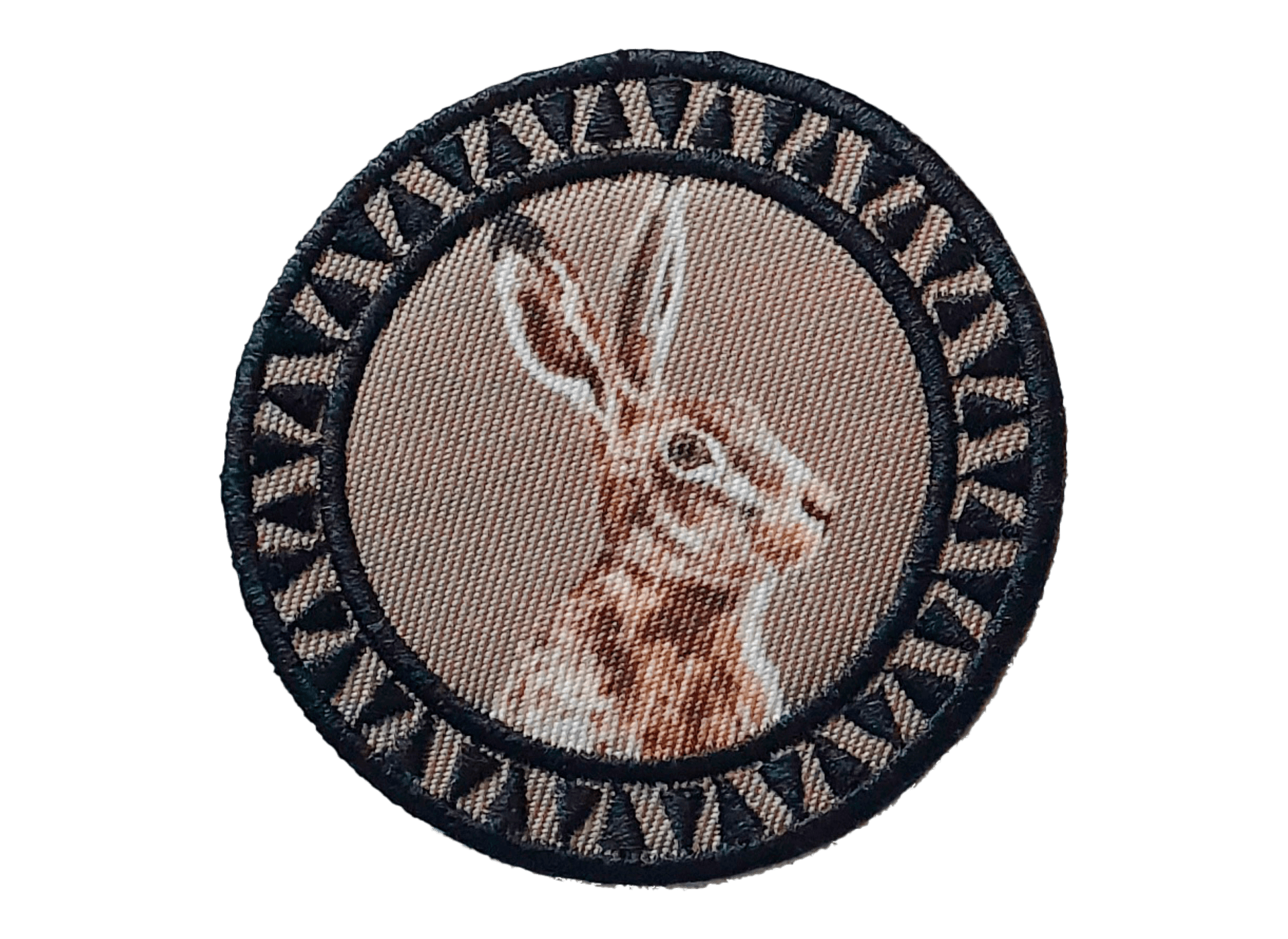 Patch chasse V5 tête de lièvre