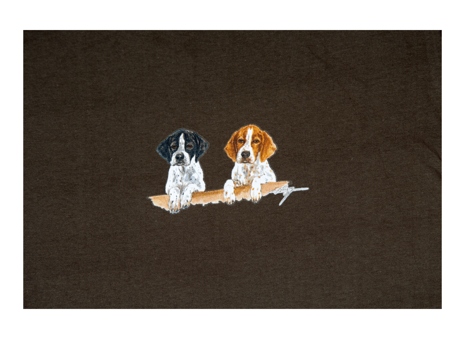 Motif transfert chasse T585 Chiot
