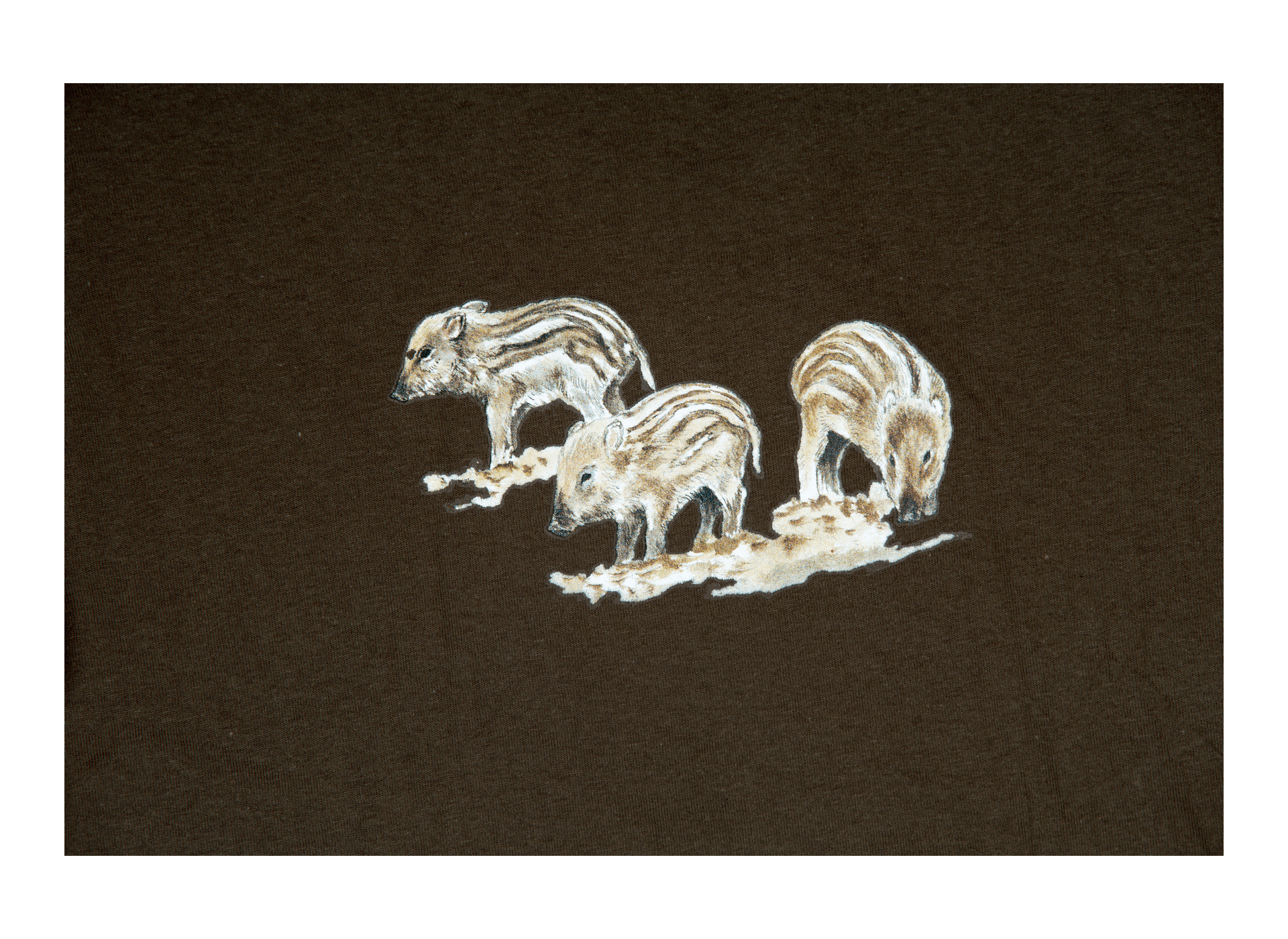 Motif transfert chasse T589 marcassins