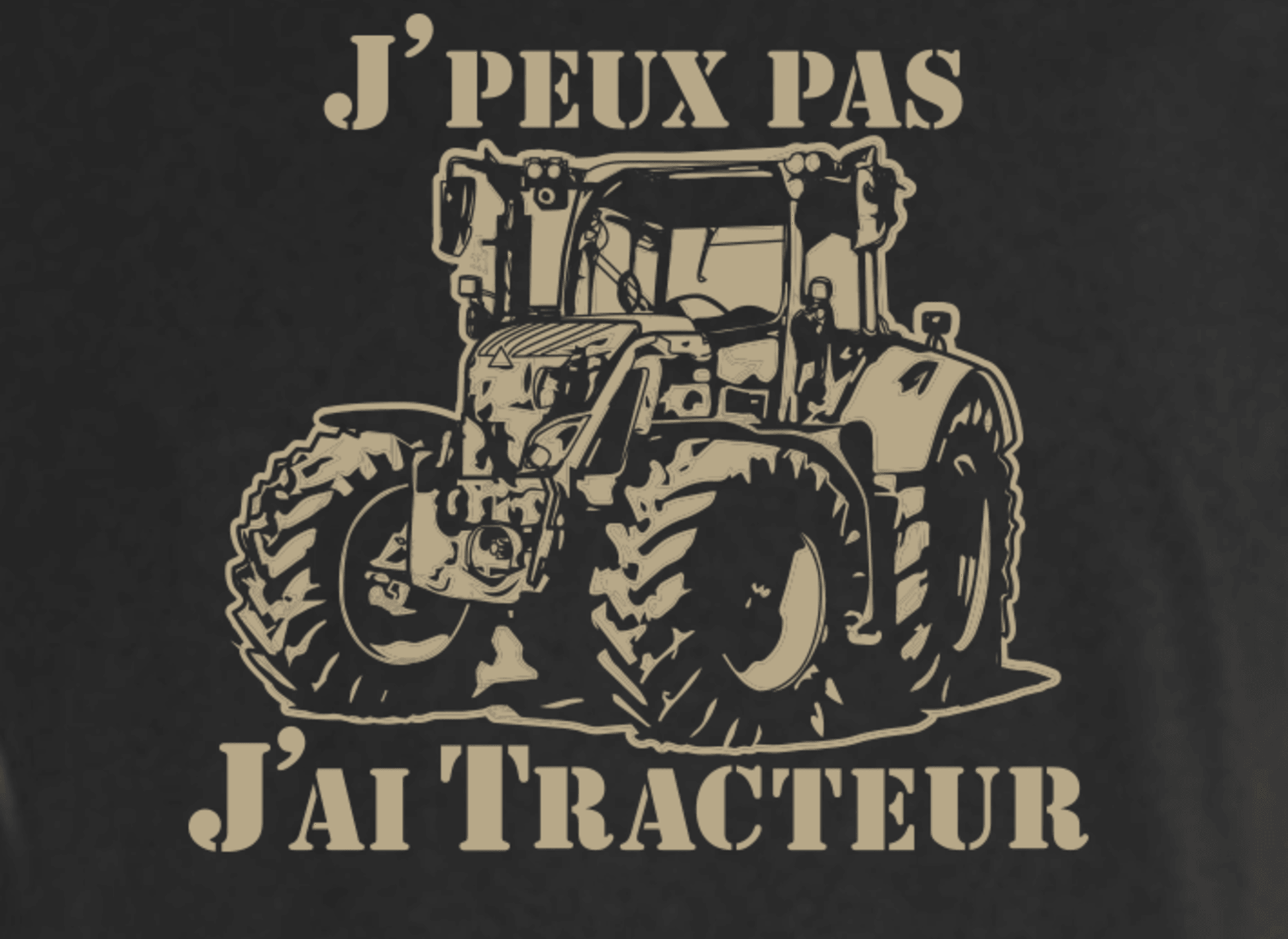motif outdoor et jardin TSN31 tracteur