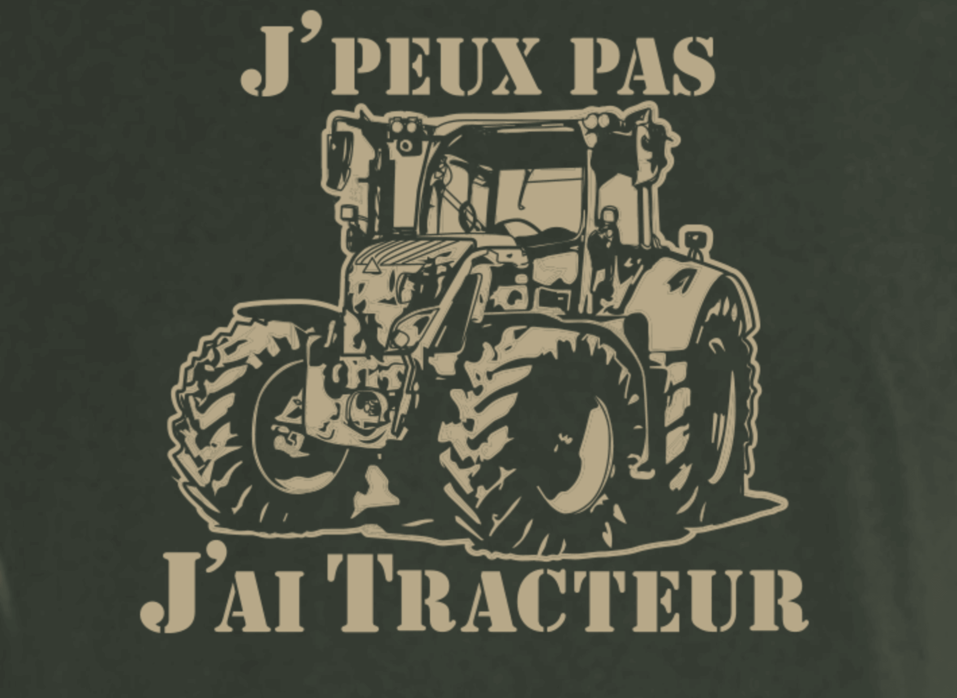 motif outdoor et jardin TSN32 tracteur