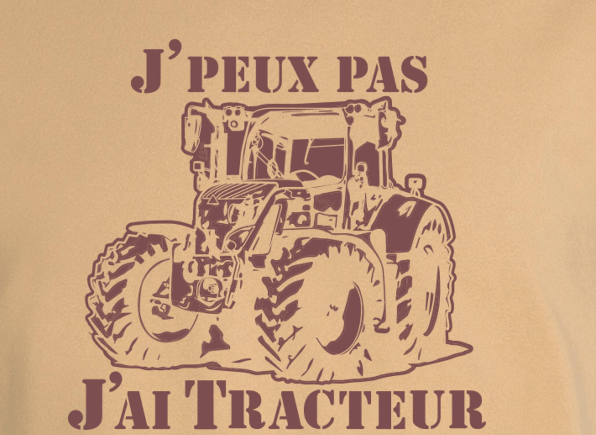 motif outdoor et jardin TSN35 tracteur
