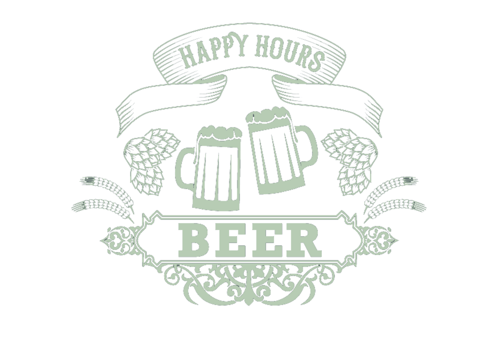 motif tablier TA609 Happy Hour