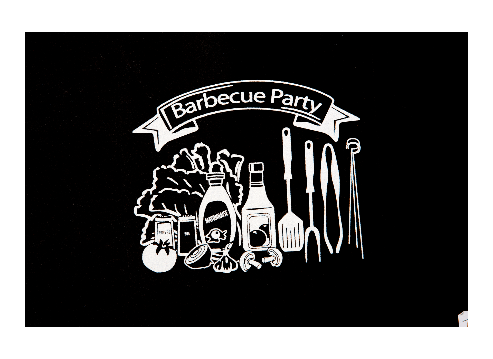 motif tablier TA607 BBQ Party