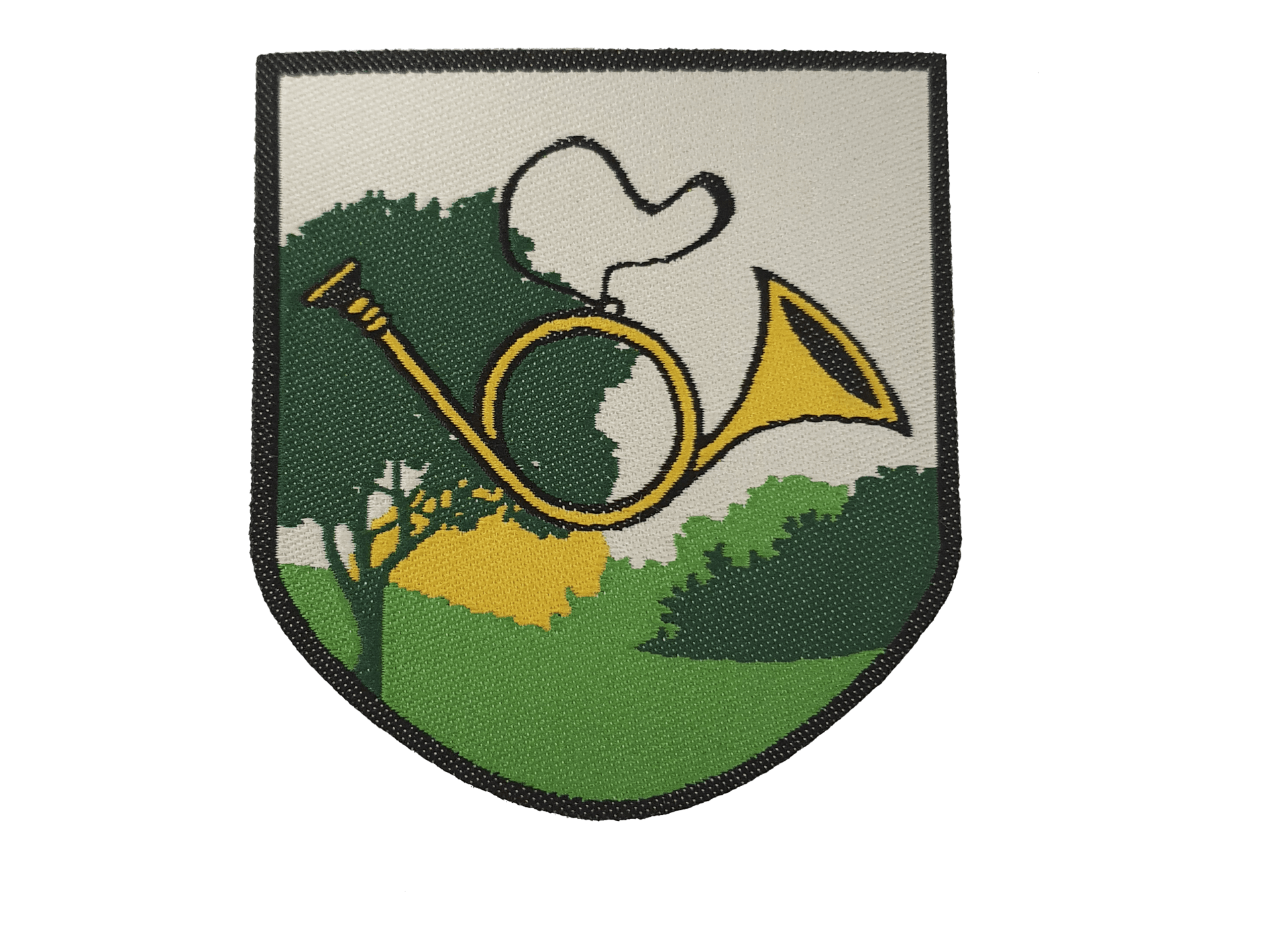 Patch chasse V12 Cor de chasse