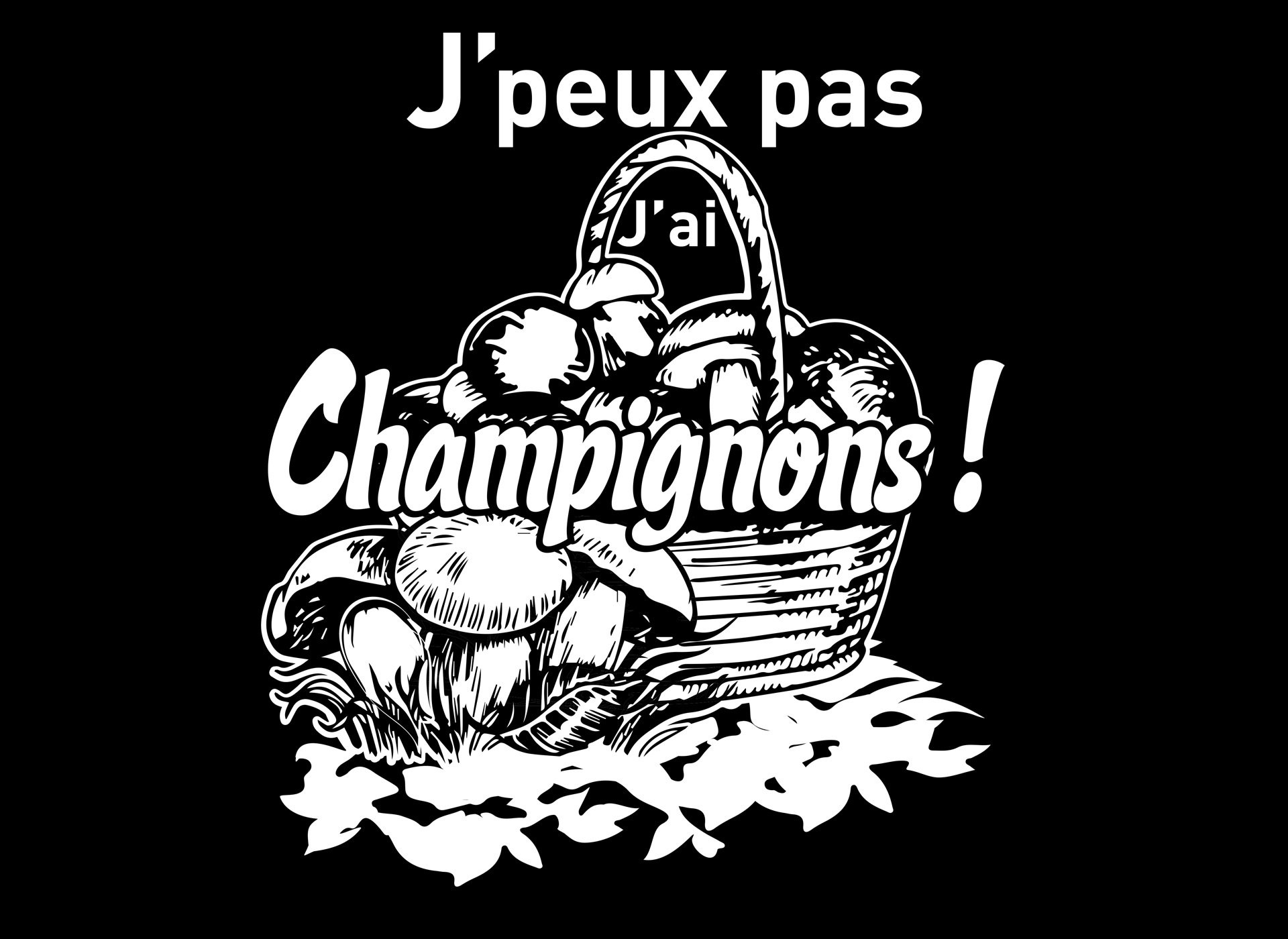 Motif outdoor et jardin TSN 37 JPP champignon