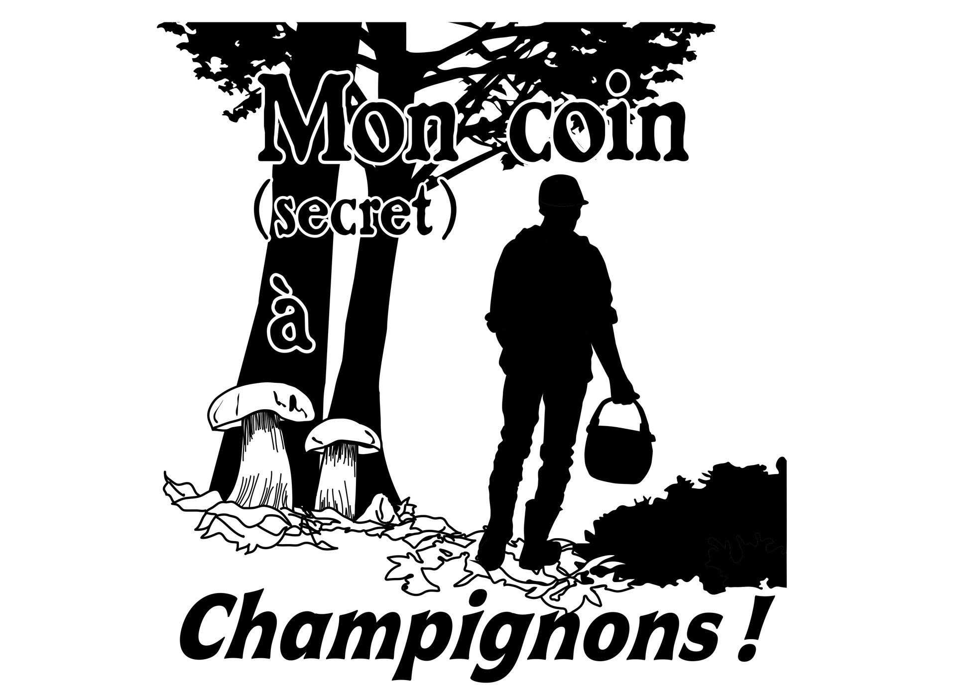 Motif outdoor et jardin TSN 38 mon coin champignon
