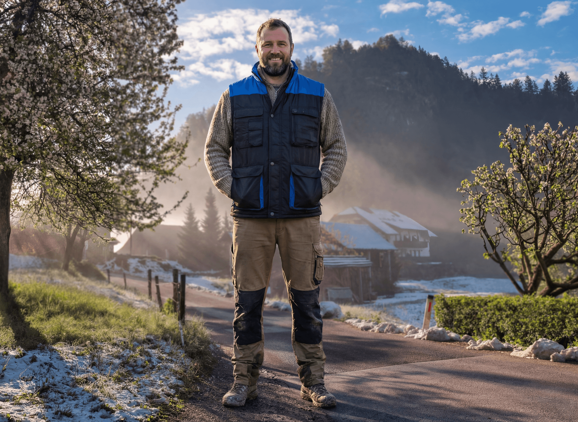 bodywarmer bicolore THUNDER