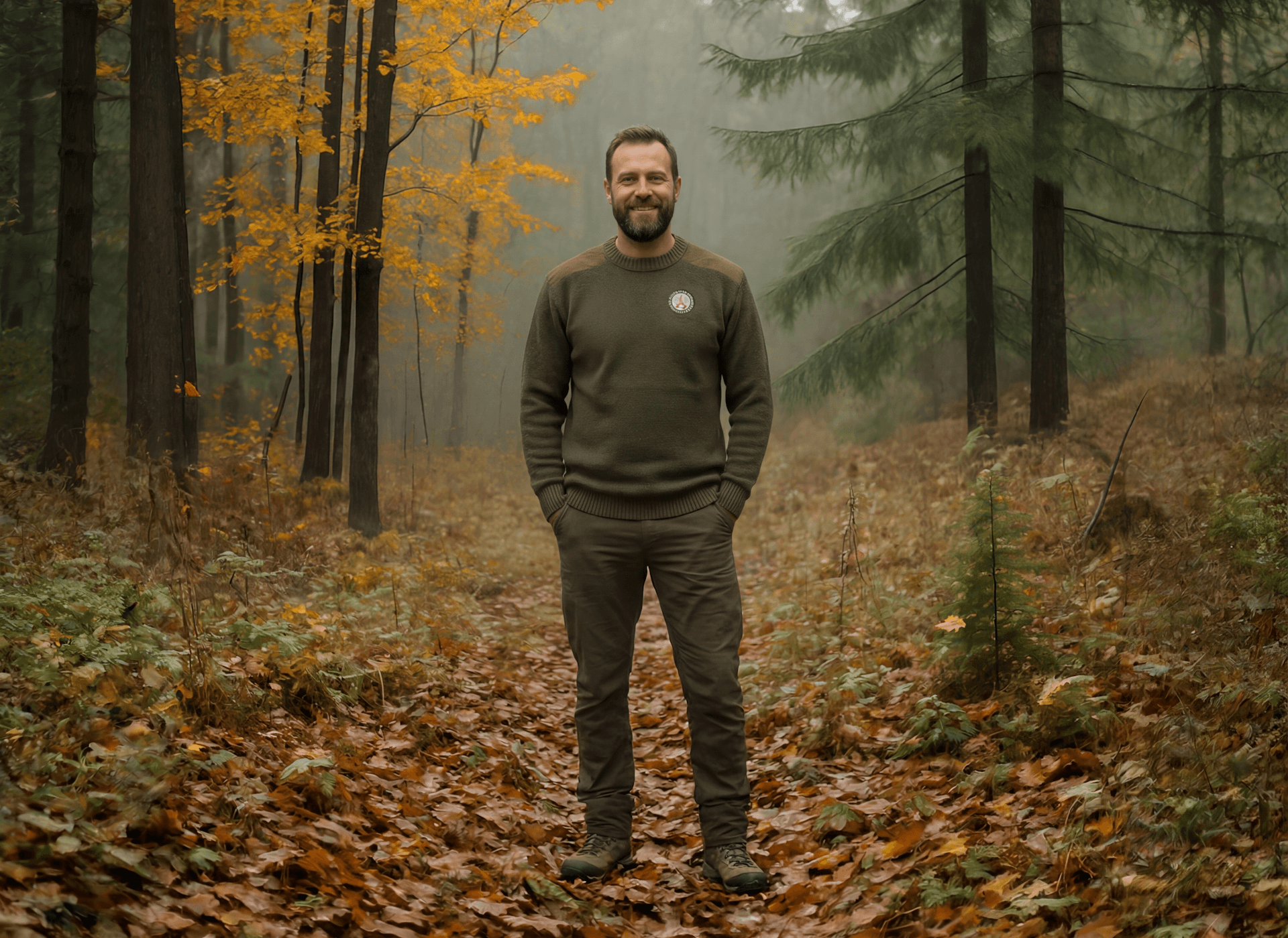 pull chasse col rond P60