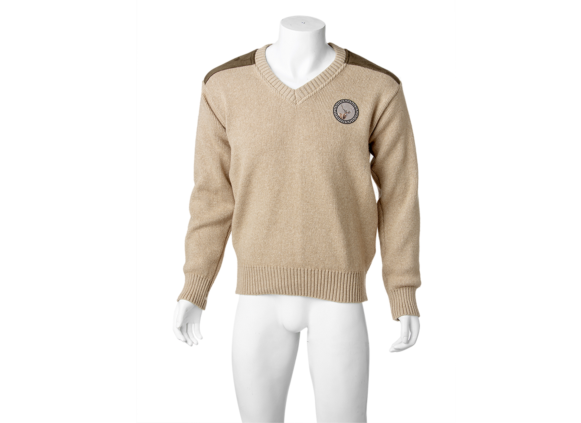 pull chasse col V P61 - Variante 2