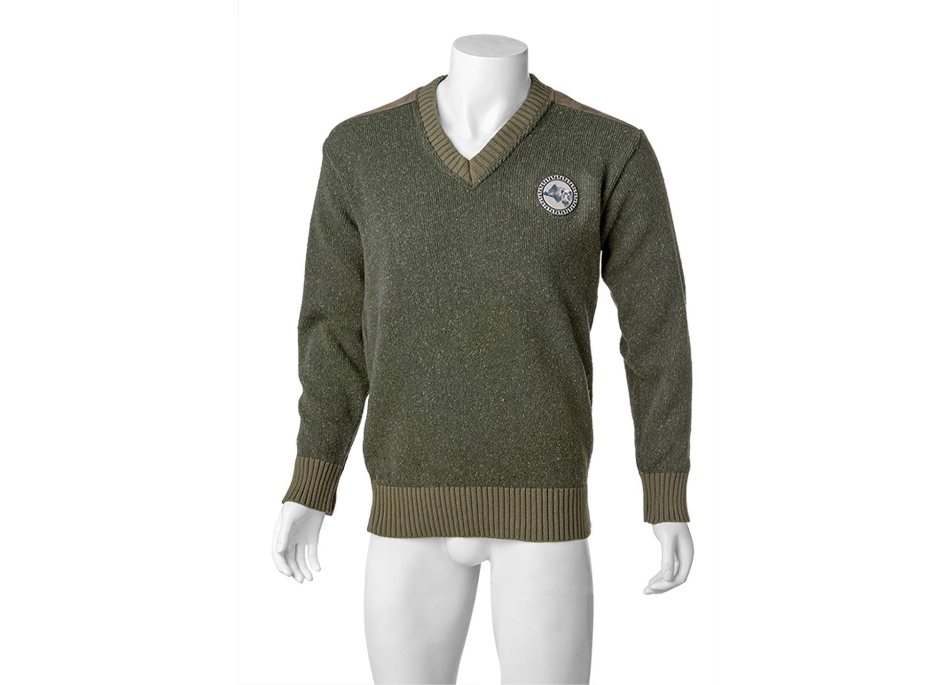pull chasse col V P61 - Variante 3