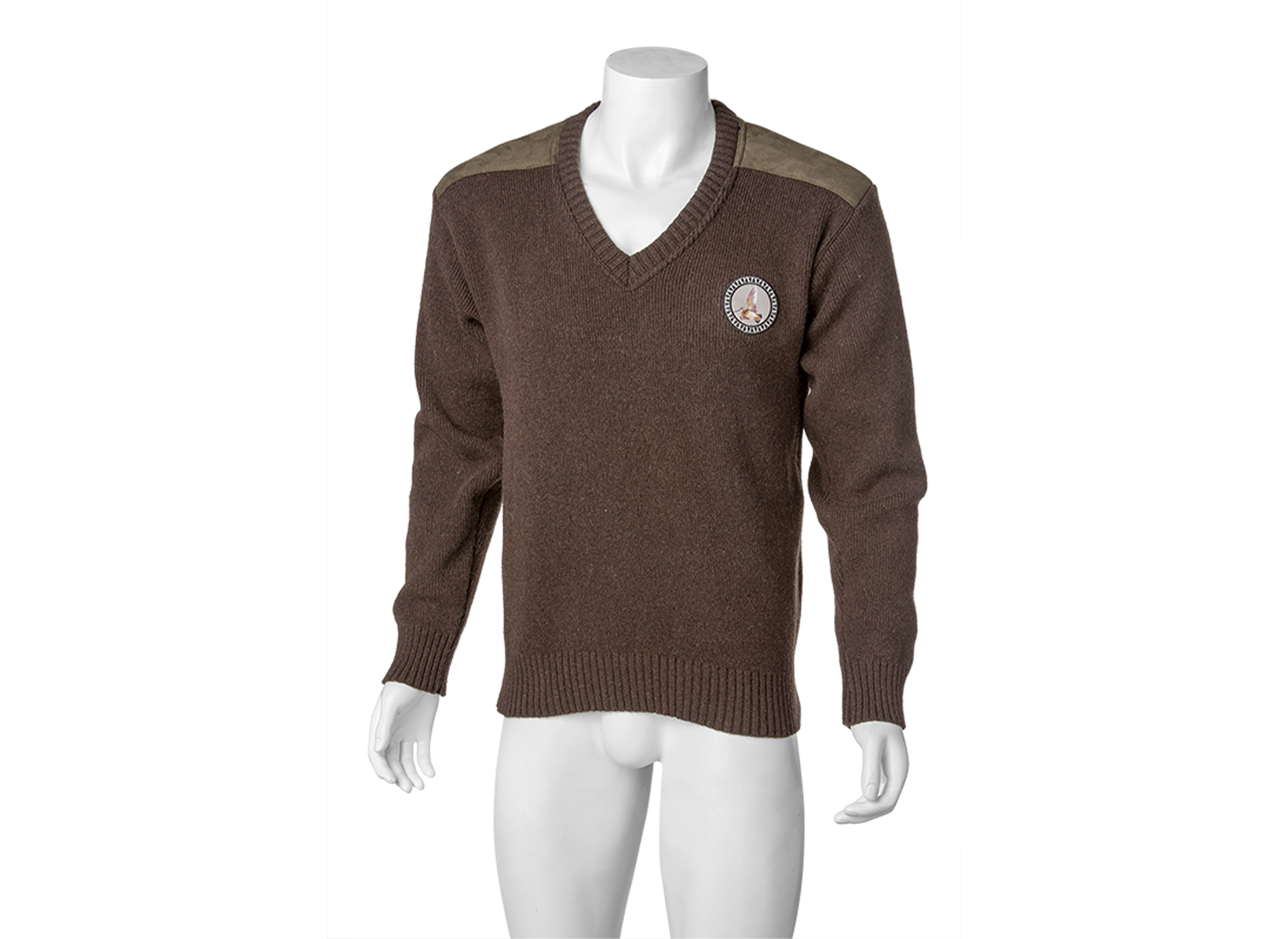 pull chasse col V P61 - Variante 4