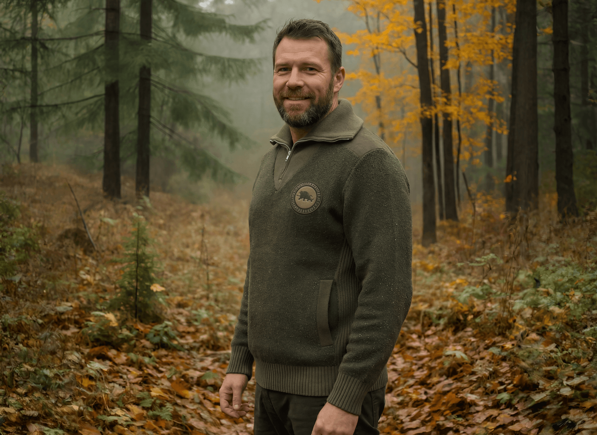 pull chasse camionneur P62 - Variante 1