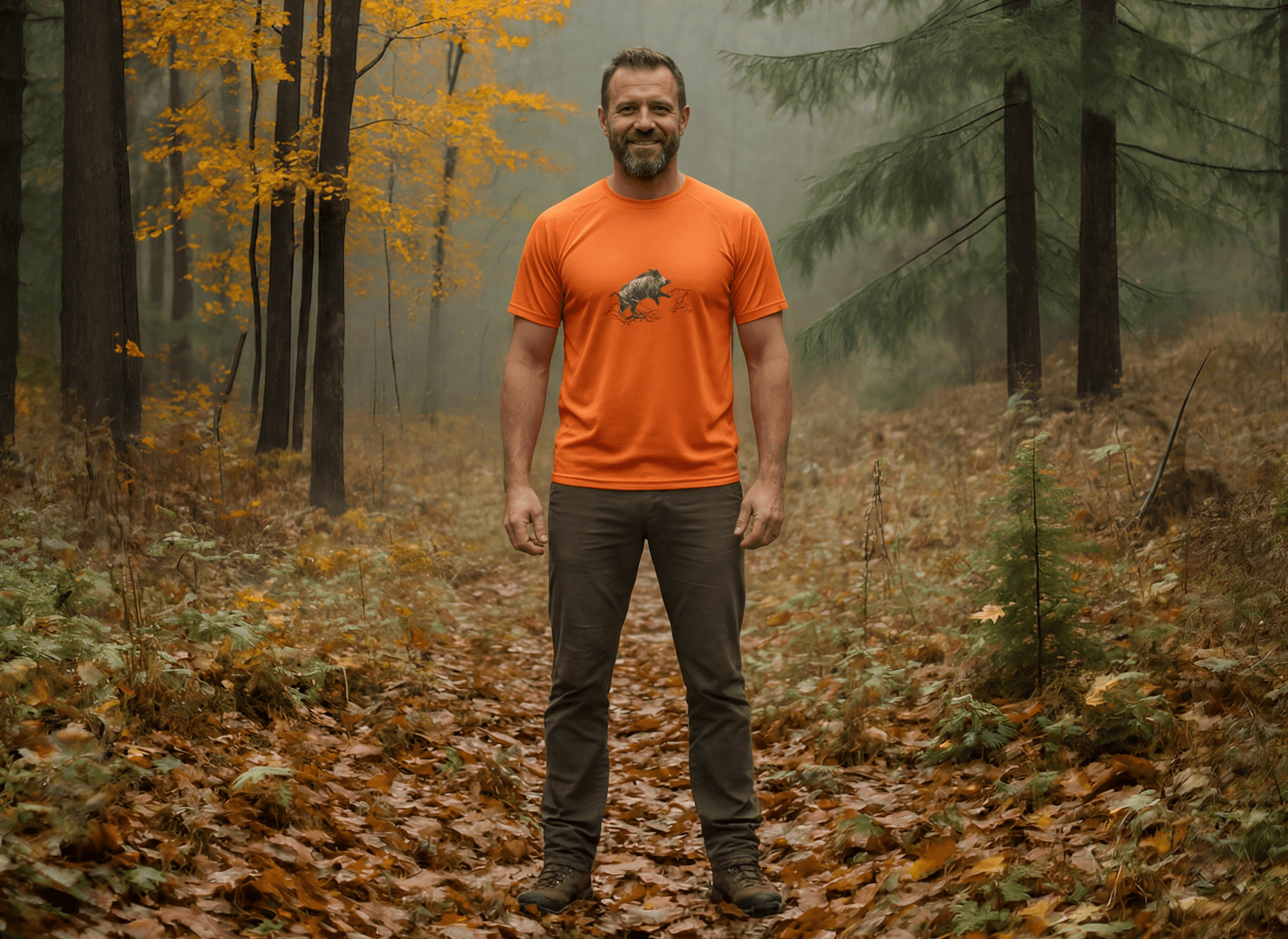 T-shirt respirant DIEGO avec motif - Variante 2
