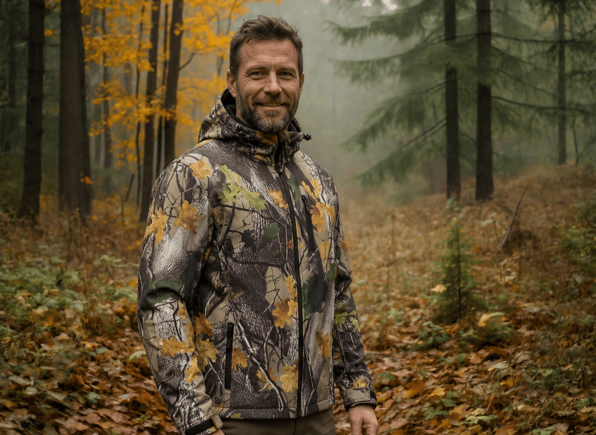 softshell BUFFALO Camo - Variante 1