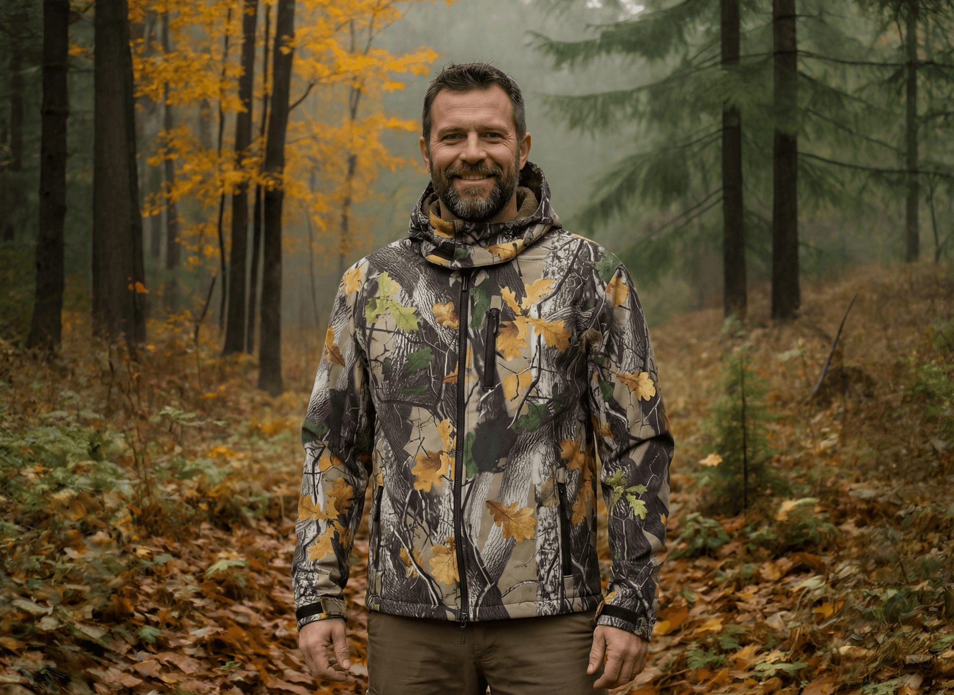 softshell BUFFALO Camo - Variante 3