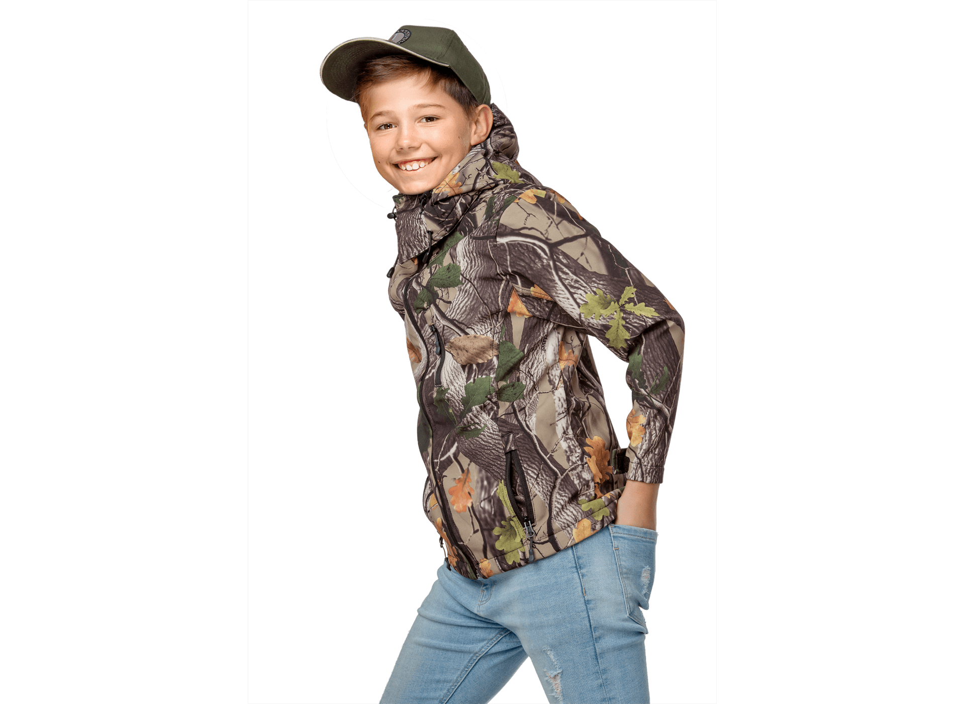softshell BUFFALO Camo enfant