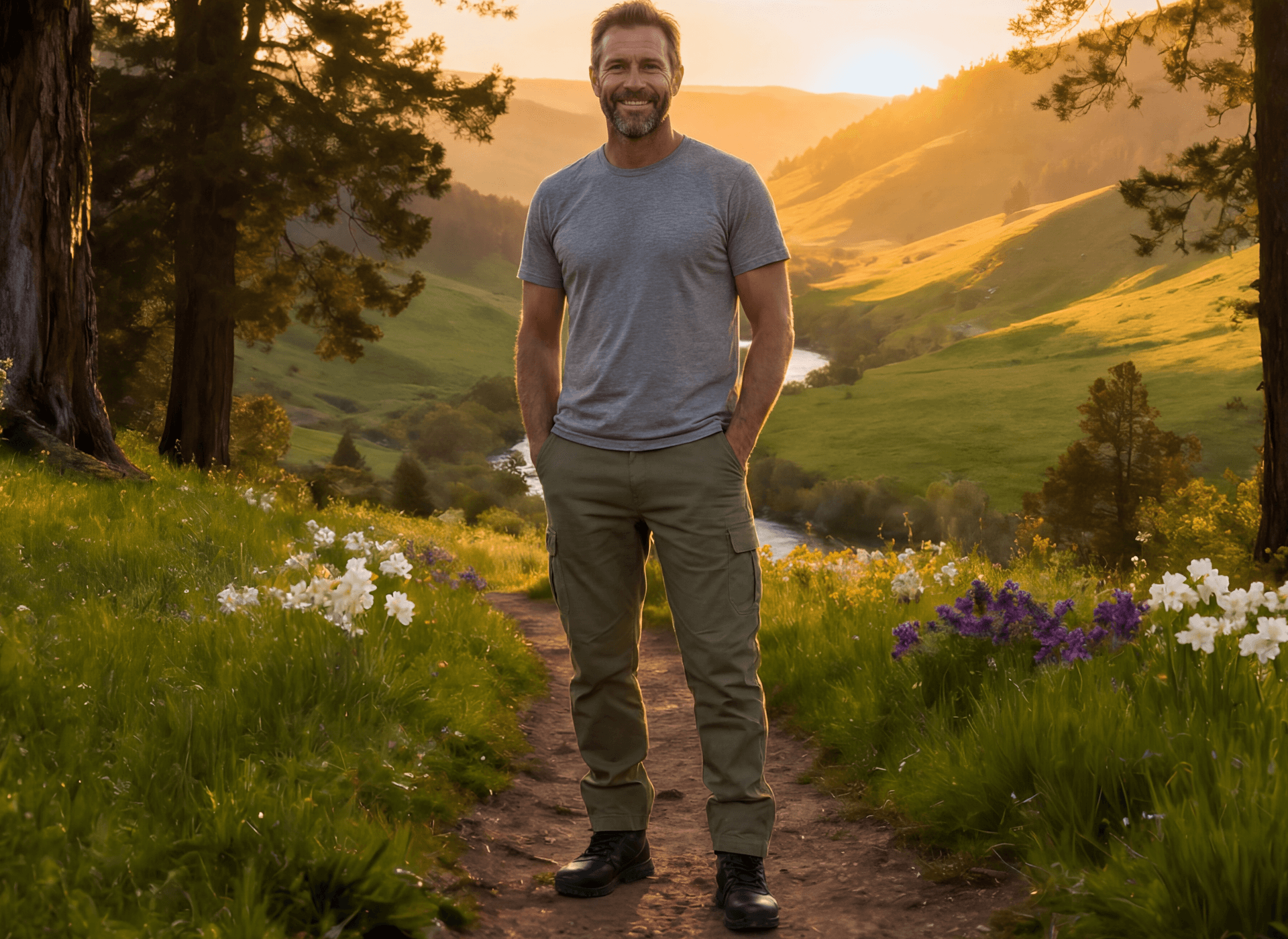 Pantalon esprit rando VALLEY
